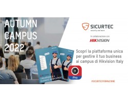 Hik Proconnect Hikvision: partecipa agli Autumn Campus 